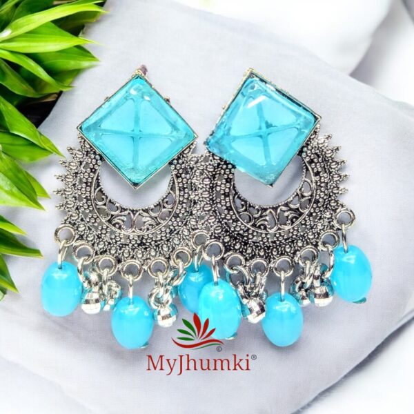 Oxidised Jhumka Earring For Women